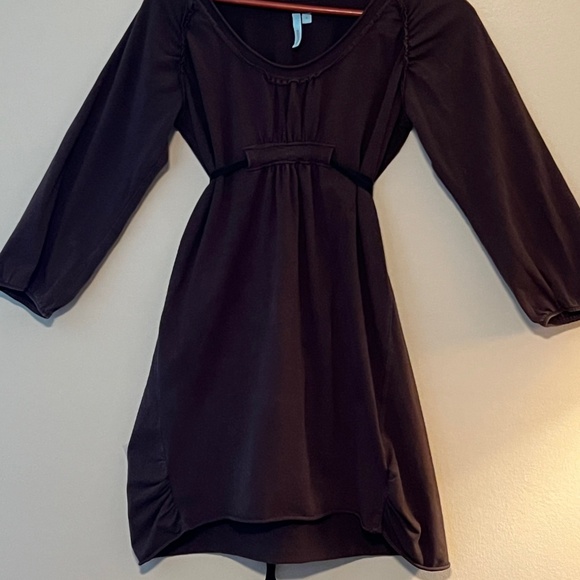 Aquarius Tunic Top W/ Black Tie - Size S - Picture 6 of 10